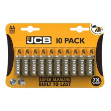 10X AA JCB INDUSTRIAL LONG LIFE BATTERIES MERCURY BATTERY Christmas TOYS CHEAP 0.41 per battery