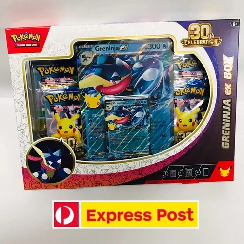 Pokemon TCG 30th Celebration Greninja ex Box