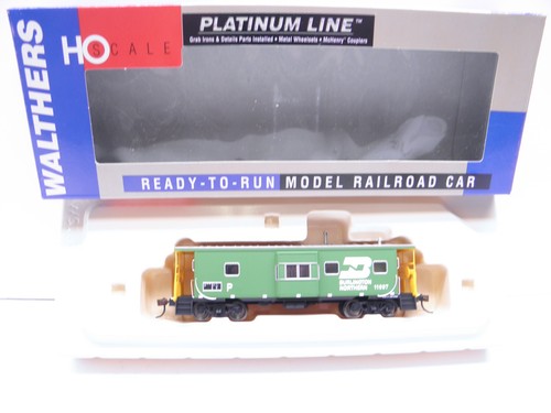Walthers Platinum ICC BAY WINDOW CABOOSE-BURLINGTON NORTH #11997 ESCALA HO | Zustand: New