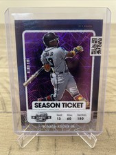 2021 Panini Contenders Optic Purple Velocity Ticket /16 Ronald Acuna Jr #89