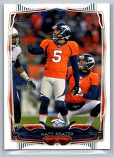 Matt Prater 2014 Topps Denver Broncos 132