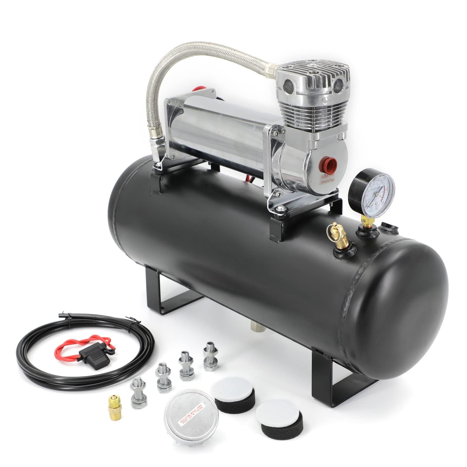 Kit 2 Gallon Tank Train Horn Air Ride