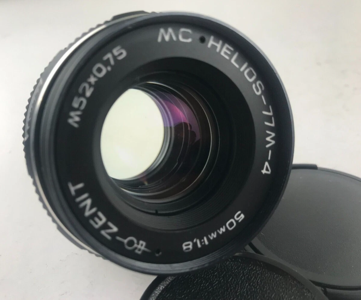 Helios f/1.8 Camera Lenses 50mm Focal for sale | eBay