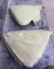 HONDA SL100 SL125 XL100 COVER LEFT & RIGHT SIDE Unpainted new