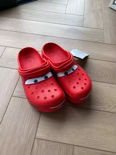 NEW Lightning McQueen Crocs Clog Adult Shoe Limited Classic Disney(Fast Deliver)