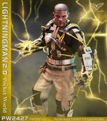 pwtoys エレクトロ PWTOYS PW2427 1/12 Electric Lighting Man 2.0 Collectible Action