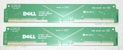 RAM 2x Dell Computer Memory Terminator Blanks 184/92 PIN PWB 9578D REV A02