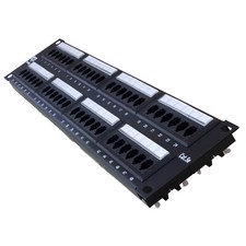 Cat5e 48 Port Panels 2 Pack Fast Free Shipping USA Seller Lifetime Warranty
