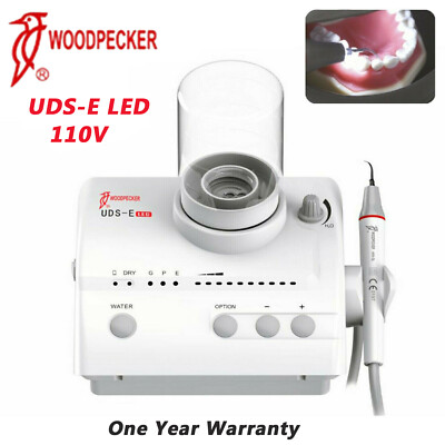 Woodpecker UDS-E LED Dental Ultrasonic Piezo Scaler HW-5L Handpiece 8 Tips
