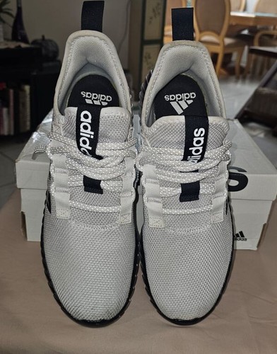 Size 10 - adidas Kaptir 3.0 White Black Grey - Picture 2 of 6