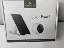 Wasserstein Solar Panel for Noorio Outdoor Security Cameras - 2W Solar Power