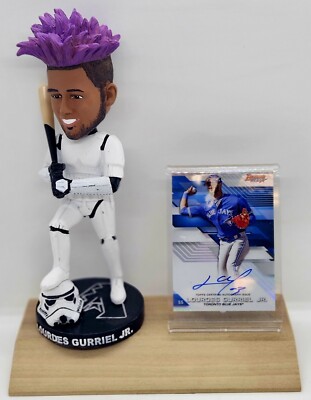 Lourdes Gurriel Jr. ボブルヘッド サイン入り！！ DIAMONDBACKS Lourdes Gurriel Jr Star Wars BOBBLEHEAD & AUTO ROOKIE