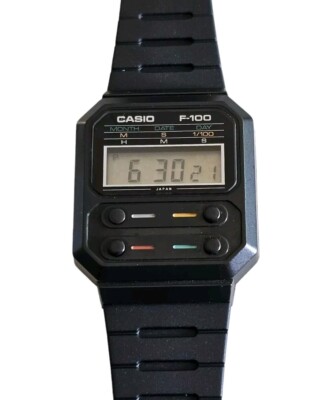 RARE CASIO 52 F-100 ALIEN MOVIE VINTAGE DIGITAL WATCH JAPAN 1970's | eBay
