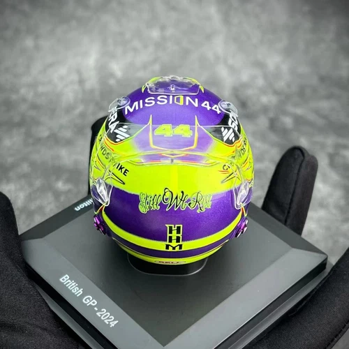 Spark 1/5 Helmet replica Mercedes-AMG F1 Lewis Hamilton British GP 2024 5HF145 - Bild 4 von 13