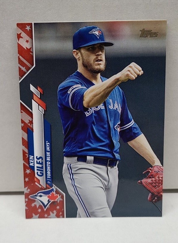 インディペンデンスデイ KEN GILES 2020 Topps INDEPENDENCE DAY /76 ~ Toronto BLUE