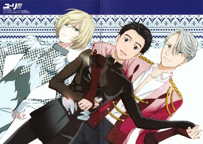 notebook promo Yuri on Ice anime Katsuki Yuri Victor Nikiforov