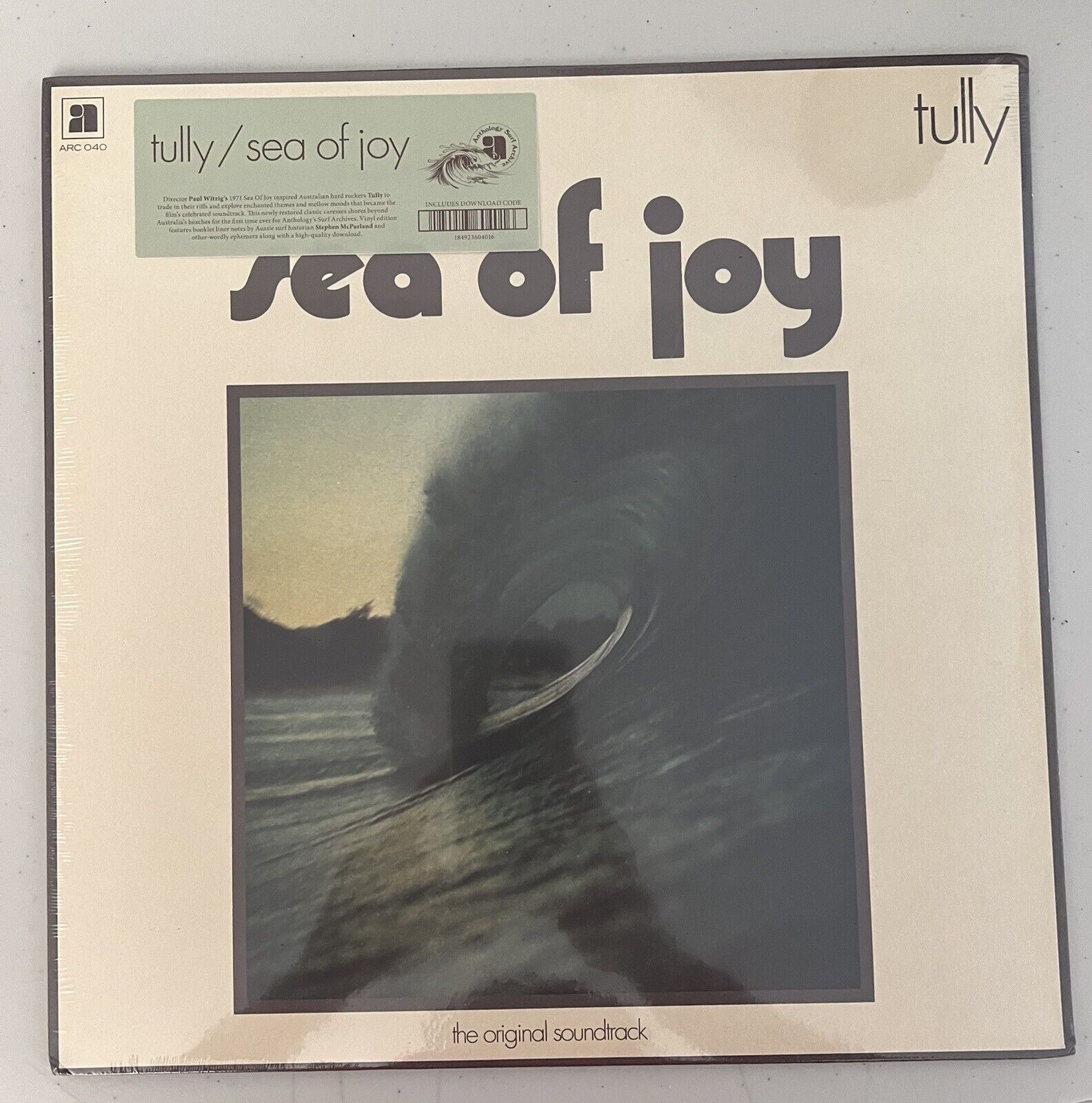 Sea Of Joy by Tully (Record, 2016) New Sealed Vinyl LP