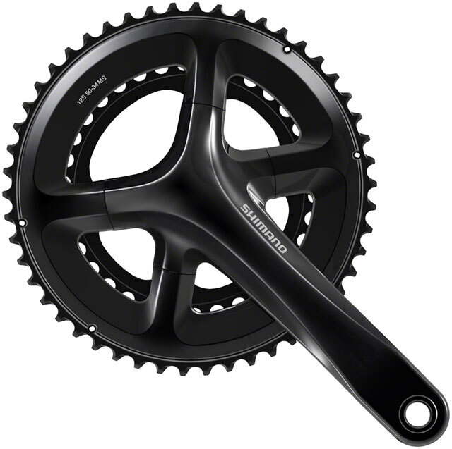 Shimano 105 FC-RS520 Crankset - 172.5mm, 12-Speed, 50/34t, 110