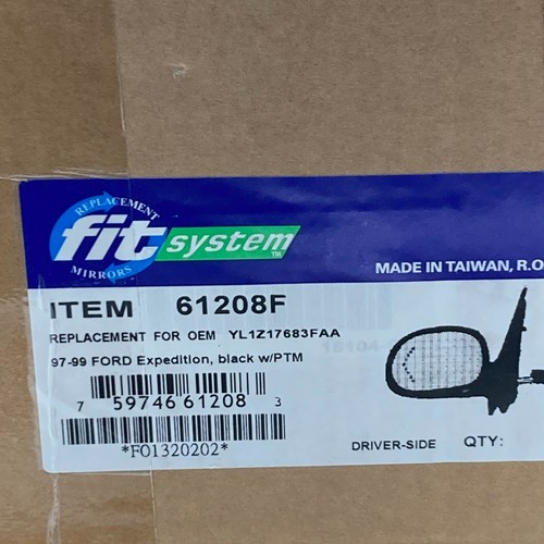 Fit System Driver Side Mirror for 97-99Ford Expedition, Lincoln Navigator 61208F - Bild 9 von 9