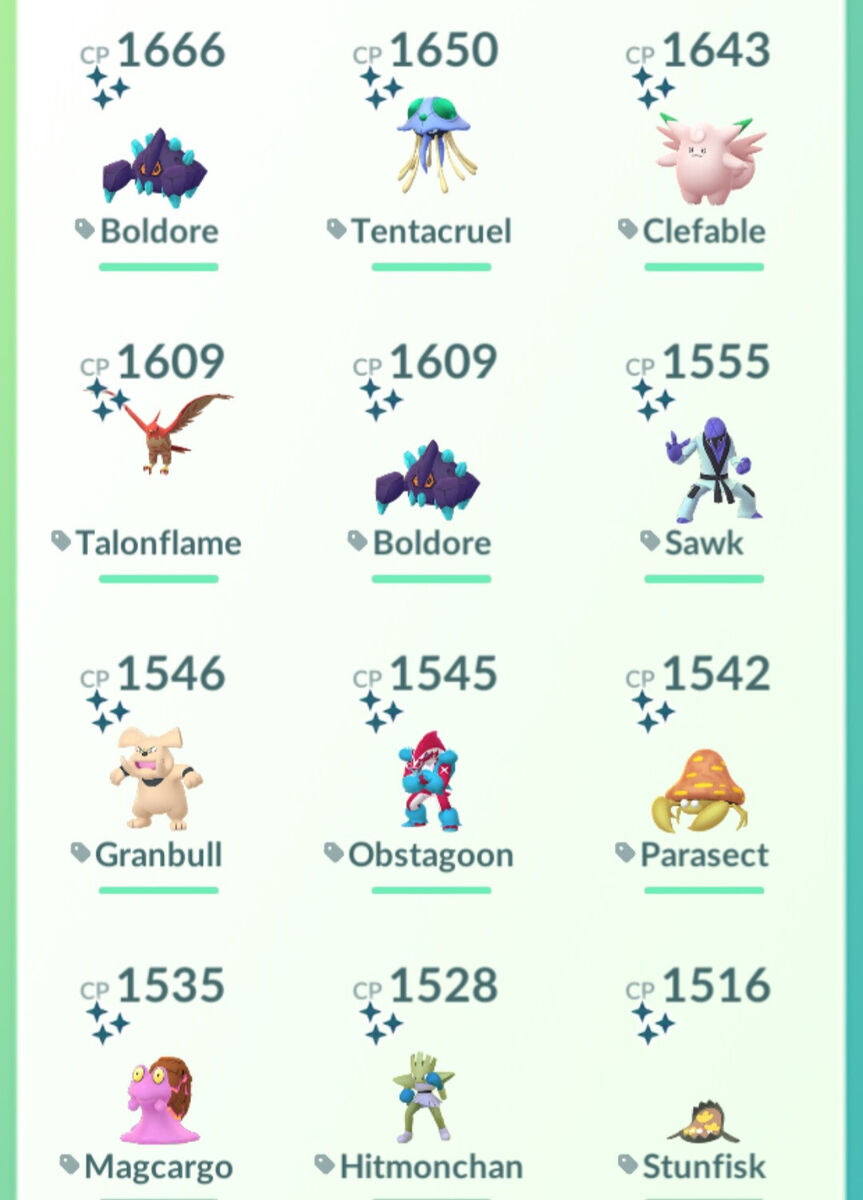 Trade Shiny Normal Pokemon - Pokemon Shiny Normal Go - Shiny - Read  Description