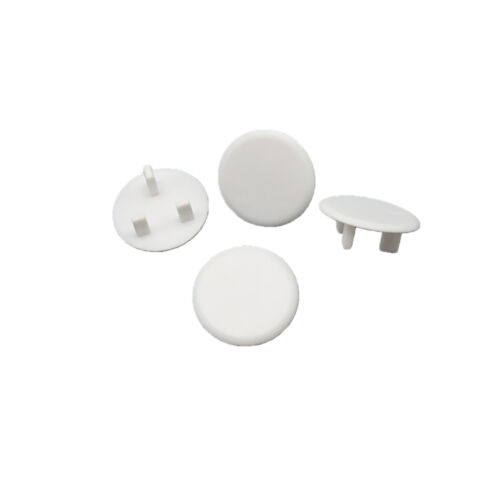 (New Thin Style British-White)3 Hole ABS Socket Proofing Electrical Protector - Photo 1/1