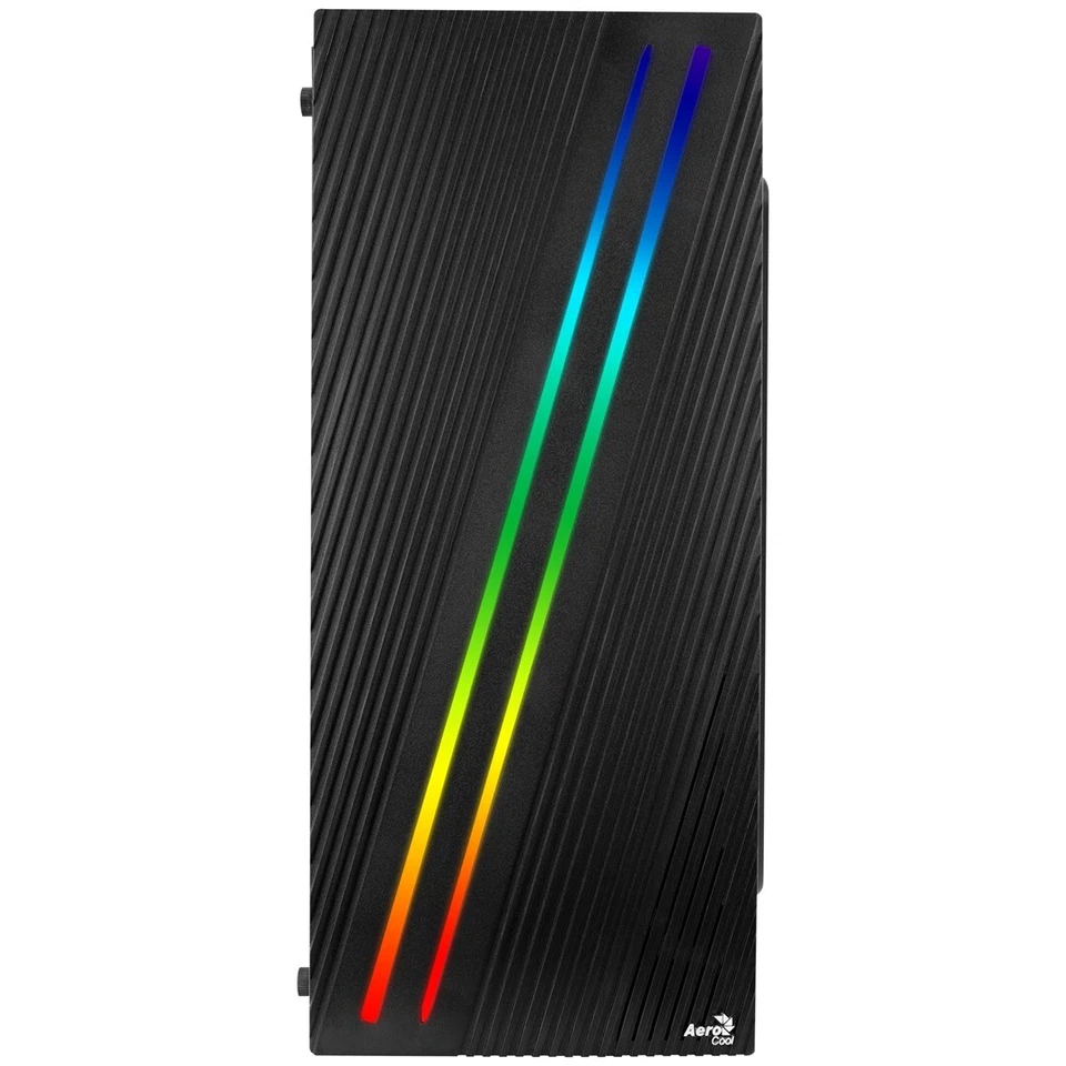 4718009158573 Aerocool Streak Midi Tower Black Aerocool - Image 2 of 4