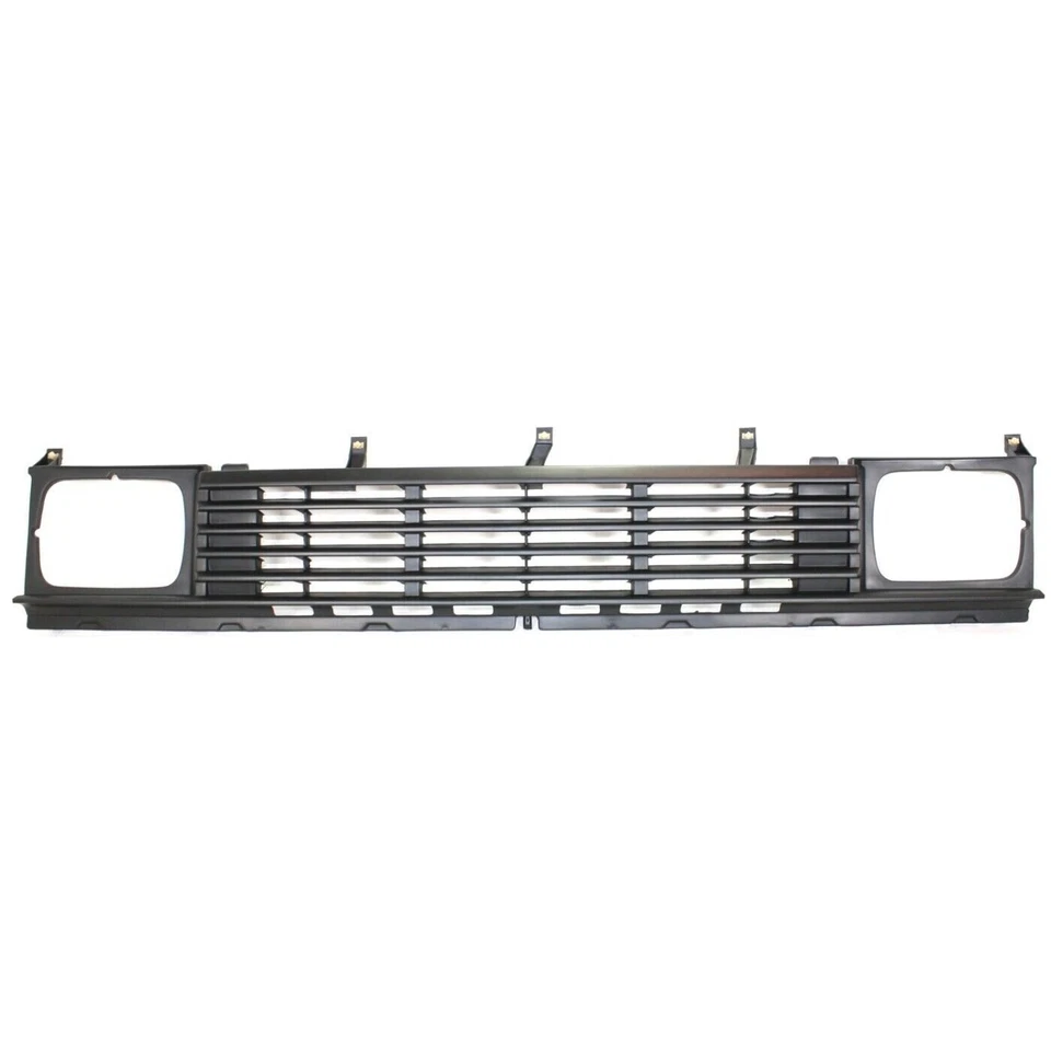 New Front Grille Assembly Painted Silver Fits 1986-1987 Nissan D21 NI1200104 Foto 2 de 4