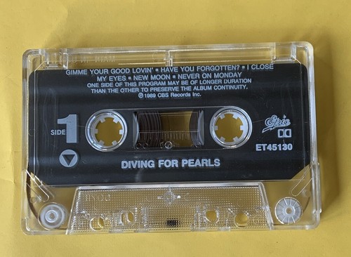 Diving For Pearls Self-titled Cassette Tape Tested + Helix Long Way To Heaven - Picture 6 of 7