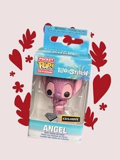Funko Pocket Pop! Llavero Lilo & Stitch ANGEL Diamante Hot Topic Exclusivo