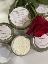Whipped Grass-fed beef tallow. very thick skin nourishing