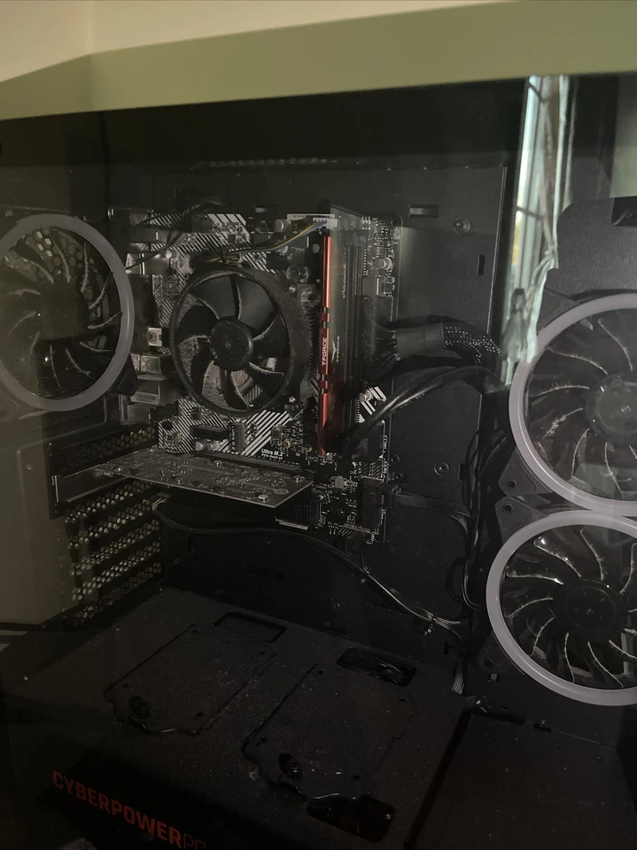 CyberPowerPC - Gaming Desktop - AMD Ryzen 3 2300X - 8GB DDR4 RAM - GeForce 1030 - Image 4 of 4