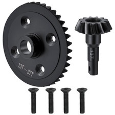 Steel Diff Ring  Pinion Gear Set 37t/13t For 1/10 Traxxas E-REVO 2.0 Big E
