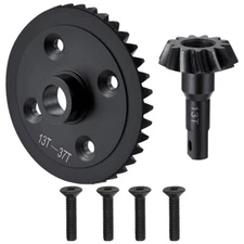 Steel Diff Ring & Pinion Gear Set (37t/13t) For 1/10 Traxxas E-REVO 2.0 Big E