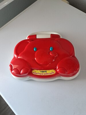 VTECH ANIMAL FRIENDS TODDLER LAPTOP INTERACTIVE LEARNING TOY - TESTED & WORKS 