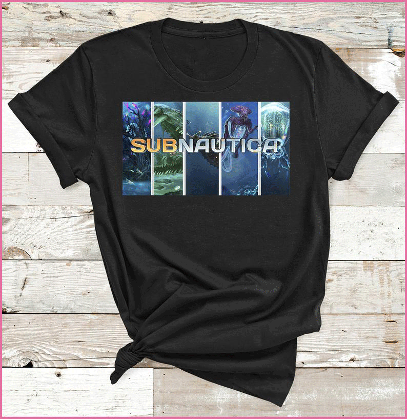Subnautica T-Shirt Indie Subnautica T-Shirt Indie