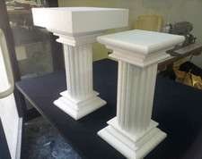 FORMA IN POLISTIROLO ALZATA PER TORTA CAKEDESIGN MODELLO COLONNA CM 20 x 20 x 30