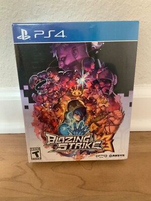Blazing Strike Collectors Limited Edition - PS4, PlayStation 4, USA ESRB, NEW