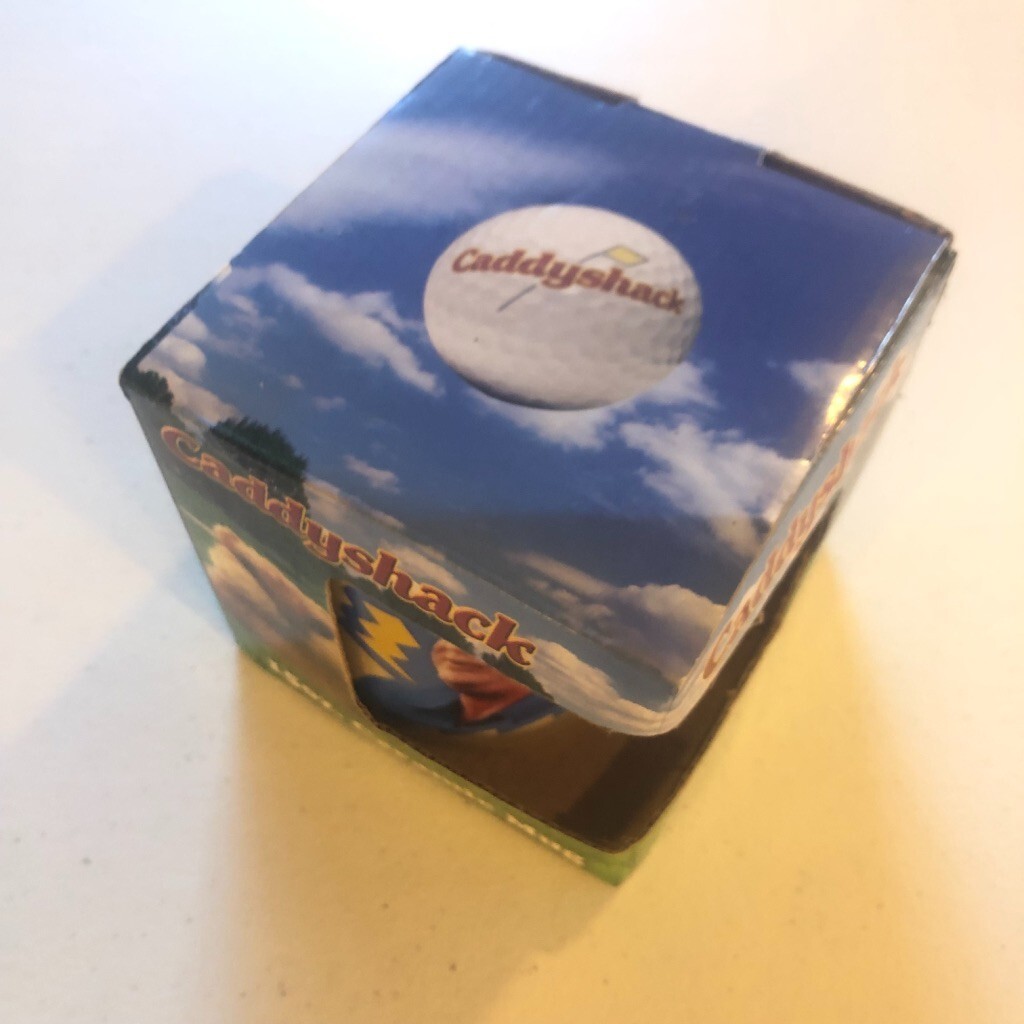 New Vintage Officially Licensed Caddyshack 15 oz Ceramic Mug Beige ICUP Inc WB