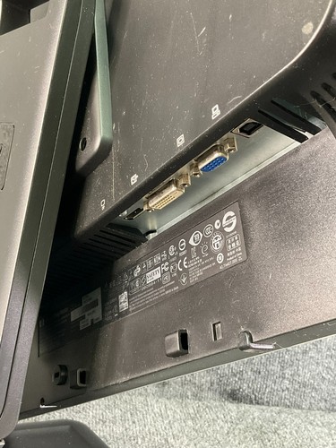 HP Compaq 24" Widescreen LCD Monitor 🖥️ LA2405wg Adjustable Stand Black - Picture 11 of 16