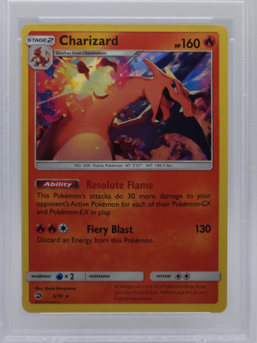 charizard pokemon card 2018 [Holo] #3 Prices | Dragon Majesty Wx2 / / 2 Fanatics Authentic Charizard 2018 Pokemon
