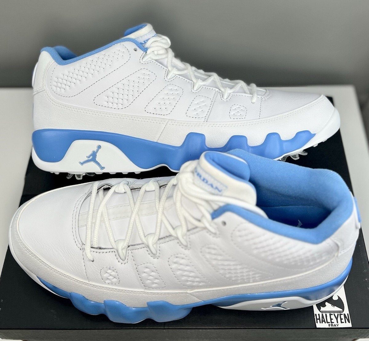 NEW Nike Air Jordan 9 Low Golf “UNC” | Men Sizes 7 - 15 NEW Nike Air Jordan 9 Low Golf “UNC” | Men Sizes 7 - 15
