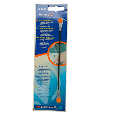 Vitrex AO 2203, 6 in Tungsten Carbide Rod Tile Saw Blade