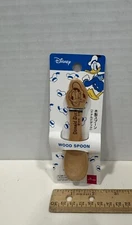 Daiso Disney Donald Duck 4.5" Wooden Spoon, New