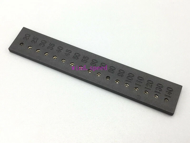 Dental Endodontic Span Gauge Ruler Gutta Percha Points Measure Scale SS hole *1 - Image 3 of 4