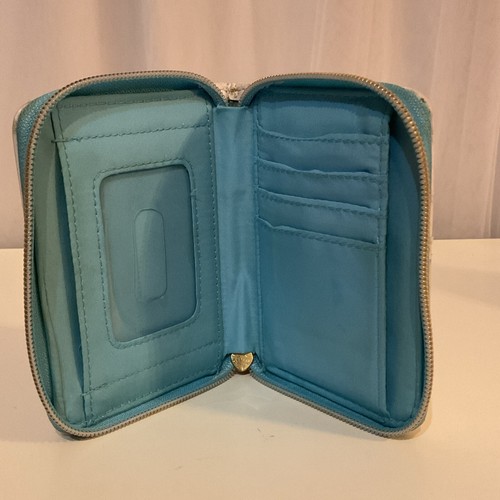 Loungefly Walt Disney World 50th Anniversary Tea Cup Mini Zip Wallet Mickey - Picture 7 of 12