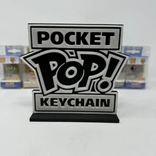 3D Printed FUNKO POP KEYCHAIN (GITD Yellow) Fan Sign