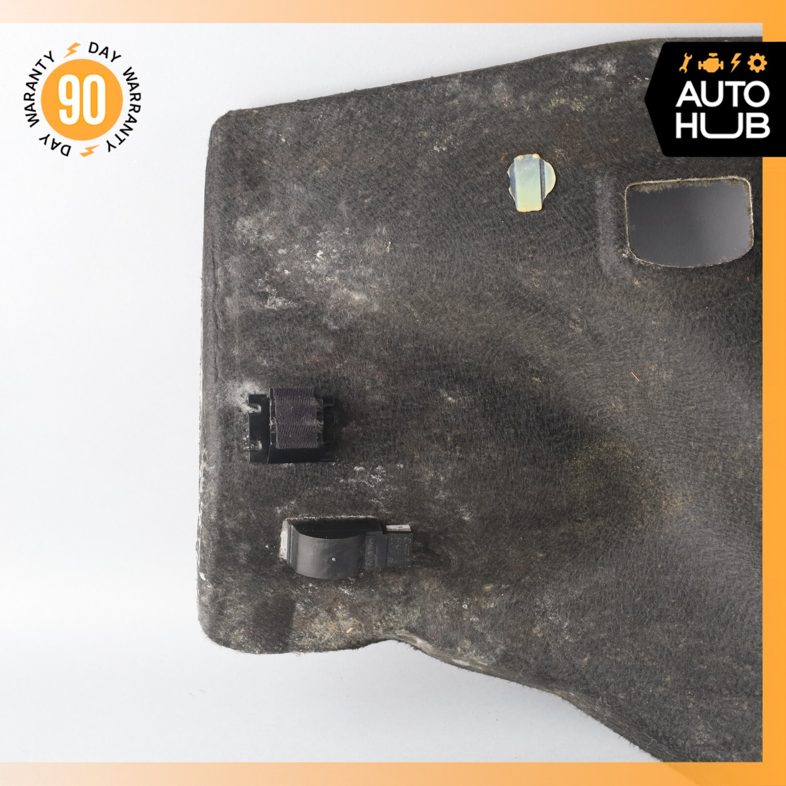 07-11 Bentley Continental GTC Right Side Inside Trunk Panel Carpet Cover OEM 62k