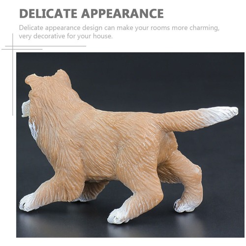 Hunde Figuren Hunde Tiere Spielzeug Set Collie Hund Skulptur Collie Hund Modell - Bild 10 von 12