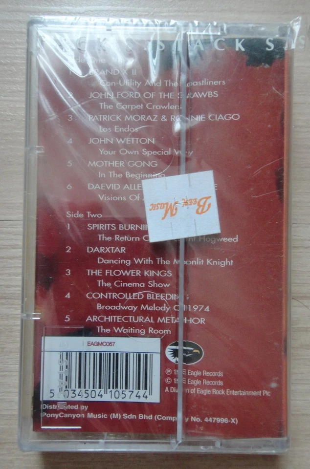 A Tribute to GENESIS : The Fox Lies Down THAILAND CASSETTE TAPE Sealed...Rare! - Image 2 of 2