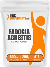 BulkSupplements Fadogia Agrestis Extract Powder - 600mg Per Serving